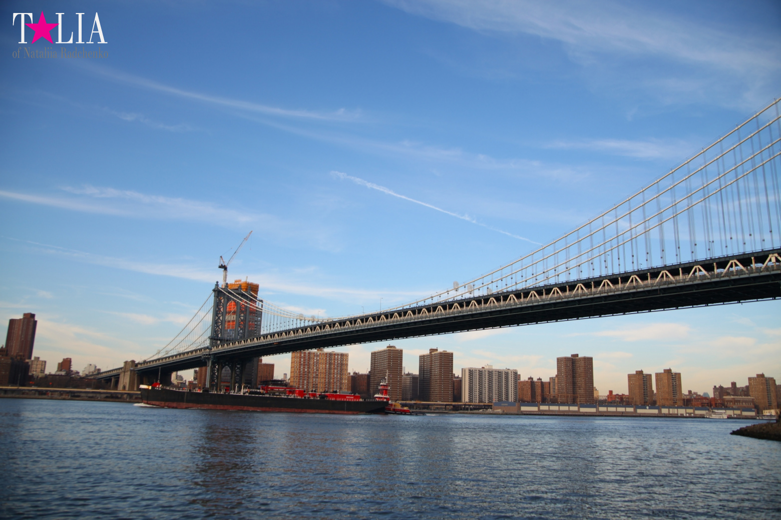 Manhattan Bridge in New York, USA